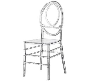 Crystal Clear Resin Chair
