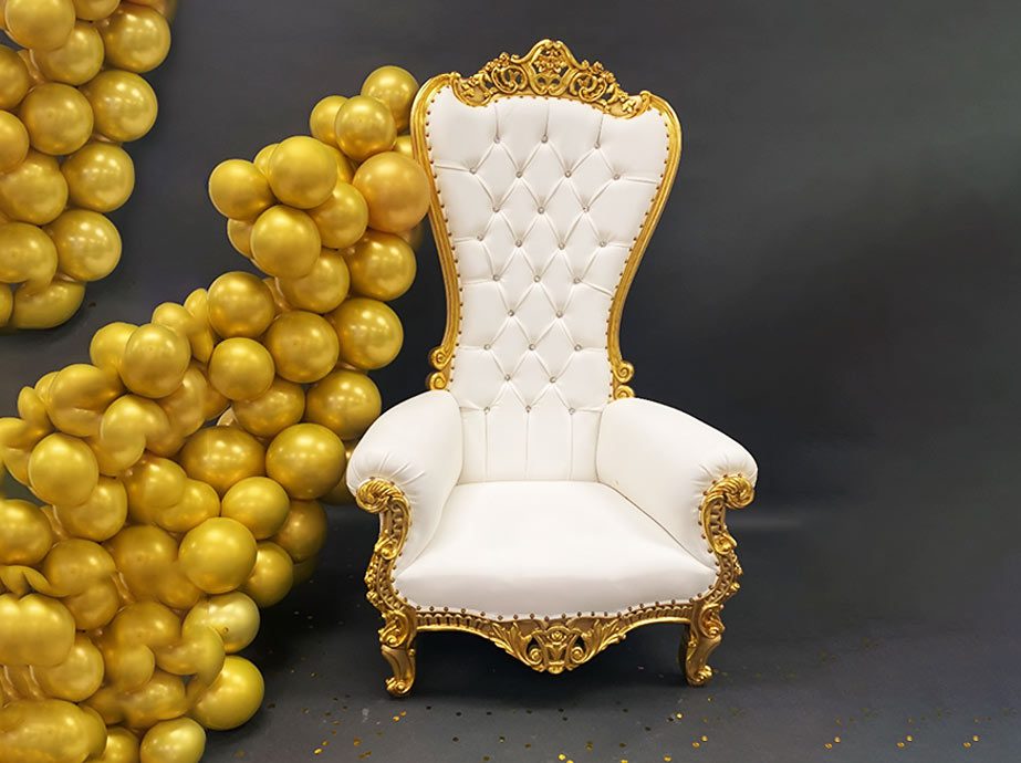 Gold-white-throne-couple-wedding-chairs
